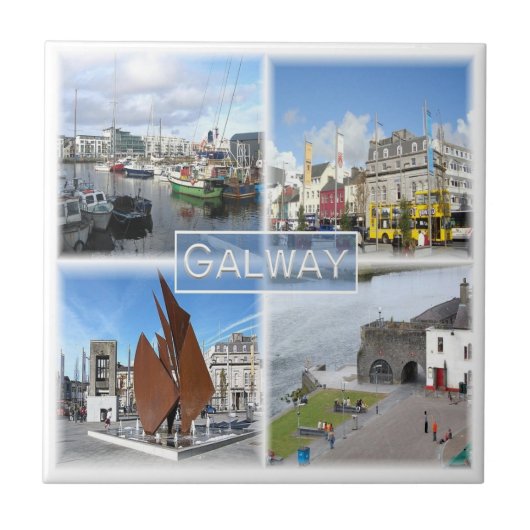 NIR004 GALWAY，アイルランド， タイル (正面)