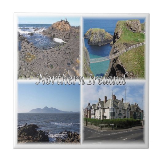 NIR007北アイルランド，モザイク， タイル (正面)