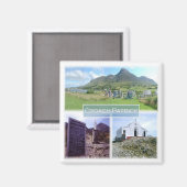 NIR009 CROAGH PATRICK，北アイルランド，冷蔵庫 マグネット (正面/裏面)