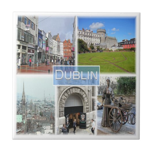 NIR012 DUBLIN，北アイルランド， タイル (正面)