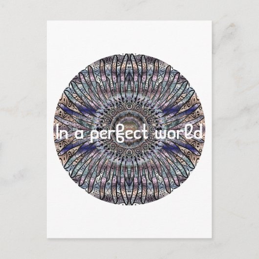 Nirvana.In a perfect world Post Card ポストカード (正面)
