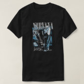Nirvana Kurt Cobain Grunge Illustration Tシャツ (デザイン正面)