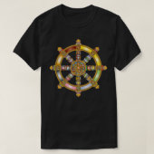 Nirvana Mandala Geometry Sacred Art Yoga Dharma Ch Tシャツ (デザイン正面)