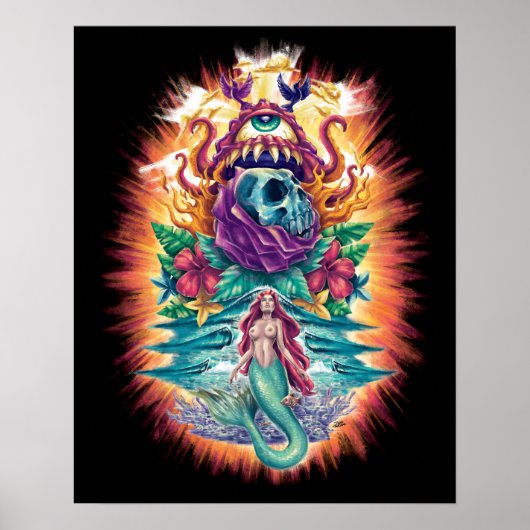 Nirvana poster ポスター (正面)