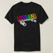 Nirvana Skateboard Tシャツ (デザイン正面)