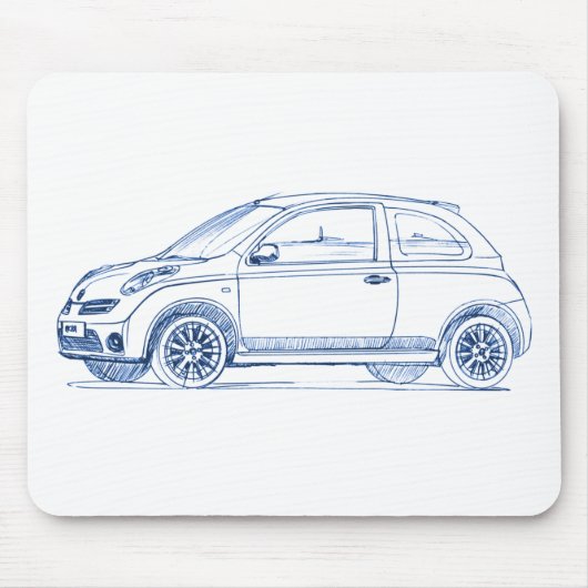 Nisミクロン2008年 マウスパッド (正面)