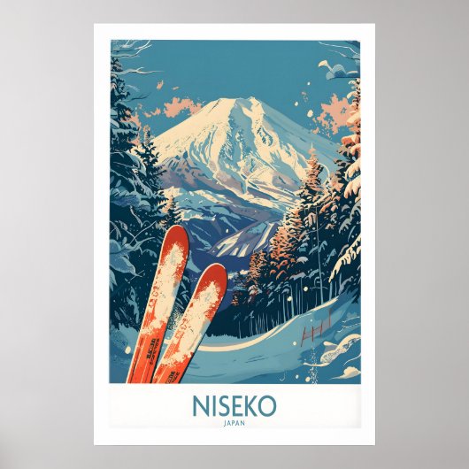 Niseko Poster Japan 1 ポスター (正面)