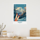 Niseko Poster Japan 1 ポスター (キッチン)