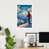 Niseko Wall Art - Japan 1 ポスター (ホームオフィス)