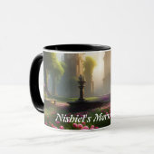 Nishiet's Morning Teaカスタマイズ可パーソナライズされた能 マグカップ (正面左)