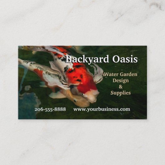 Nishikigoiの印象 名刺 (正面)