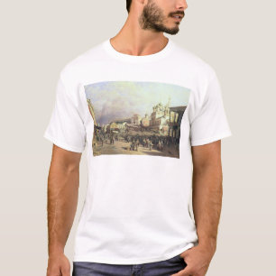 Nishny、Novgorod 1872年の市場 Tシャツ