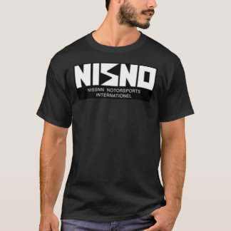 NISNO Initial D NISMO Old Logo Spoof White Classic Tシャツ