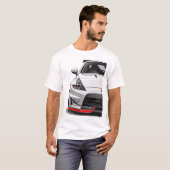 Nissan 370z Nismo z34 JDM カーイラストアート Tシャツ (正面フル)