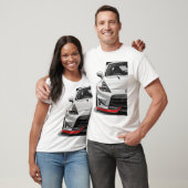 Nissan 370z Nismo z34 JDM カーイラストアート Tシャツ (ユニセックス)