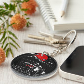 Nissan GTR R35, car,Porte-clés en acrylique キーホルダー (正面右)