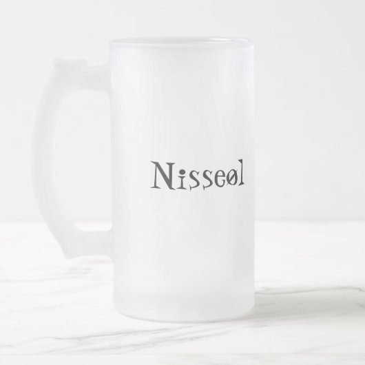 Nisseøl フロストグラスビールジョッキ (左)