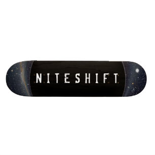 Niteshift著"ブラックホール"のスケートボード スケートボード