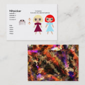 NitPicker名刺 名刺 (正面/裏面)