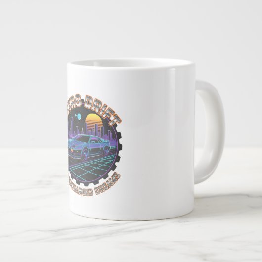 Nitro Drift ジャンボコーヒーマグカップ (正面右)