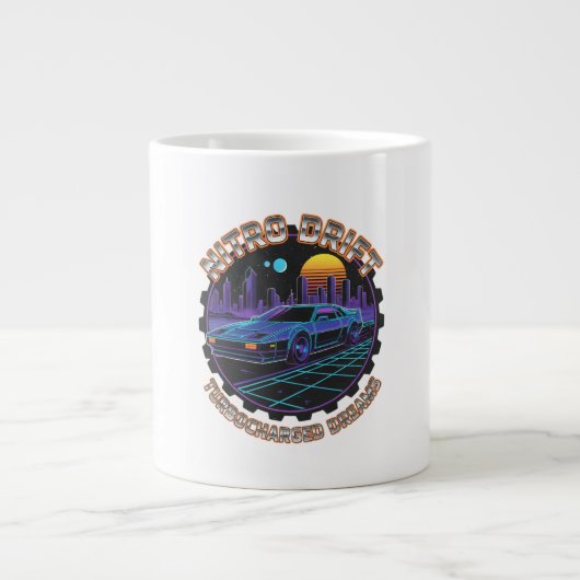 Nitro Drift ジャンボコーヒーマグカップ (正面)