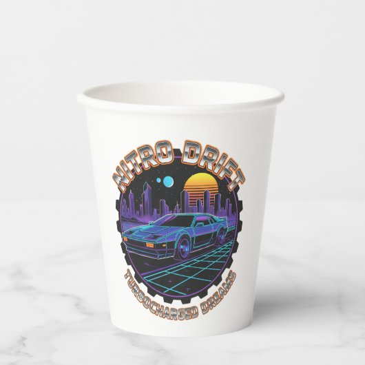 Nitro Drift 紙コップ (正面)