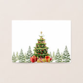 NITRO MILITIAクリスマスメタリック金ゴールドフォイルカード 箔カード (内部)