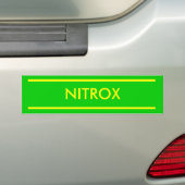 NITROX バンパーステッカー (車上)