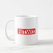 Nitwitのスタンプ コーヒーマグカップ (左)