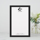 NIUフスキーズアルミニ 便箋 (スタンド正面)