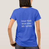 NIUロゴフード付きスウェットシャツ(W) Tシャツ (裏面)