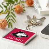 NIU Huskies同窓生 キーホルダー (側面)