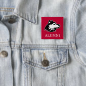 NIU Huskies同窓生 缶バッジ (インサイチュ)