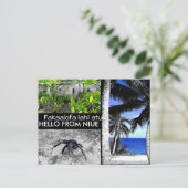 Niueからはがき ポストカード (スタンド正面)