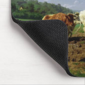 Nivernaisで耕します、1849年 マウスパッド (コーナー)