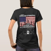 Niwotの体操2018 SSの女性 Tシャツ (裏面)