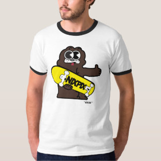 Nixpix犬のマスコット(ライト) Tシャツ