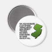 NJの悪い話をたくさん聞いたか？ マグネット (正面/裏面)