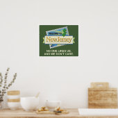 NJへようこそ – 誰も私たちを好きにならず、私たちは好きにならな気にい ポスター (キッチン)