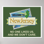 NJへようこそ – 誰も私たちを好きにならず、私たちは好きにならな気にい ポスター (正面)