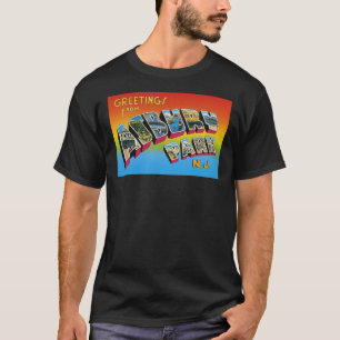NJクラシックTシャツ、アスベリーパークからの挨拶 Tシャツ
