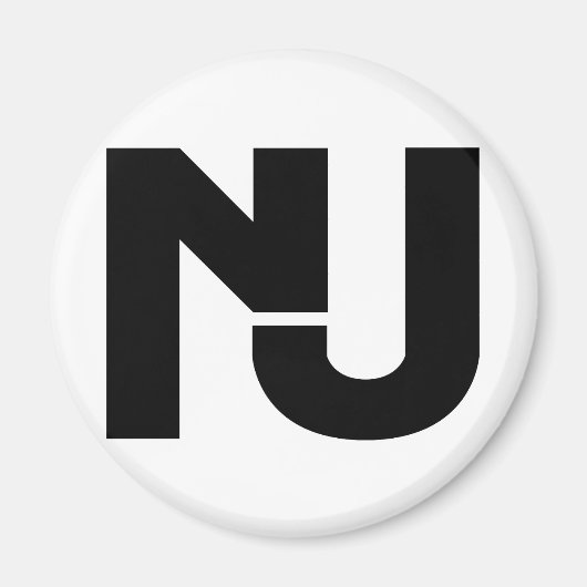 NJグラフィック マグネット (正面)