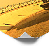 NJサーフィンコック ポスター (角)