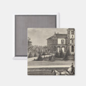 NJトム・リバーJames G Gowdyの邸宅 マグネット (正面/裏面)