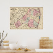 NJモンマス郡 ポスター (キッチン)