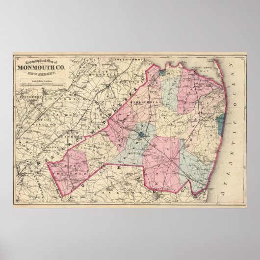 NJモンマス郡 ポスター (正面)