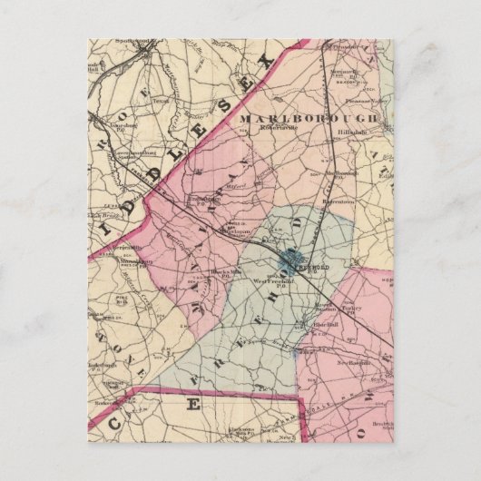 NJモンマス郡 ポストカード (正面)