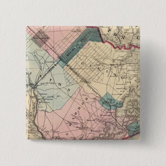 NJ大西洋郡 缶バッジ (正面)