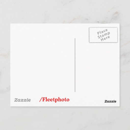 NJ郵便局、Ridgewood ポストカード (裏面)