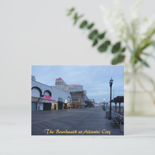 NJ（アトランティックシティ）のボードウォークで ポストカード (スタンド正面)
